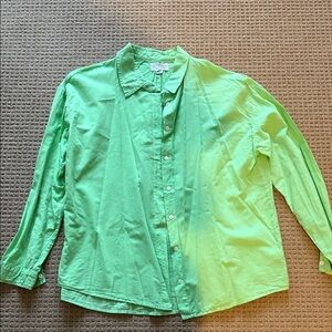 Velvet by Graham & Spencer Lime Green Blouse